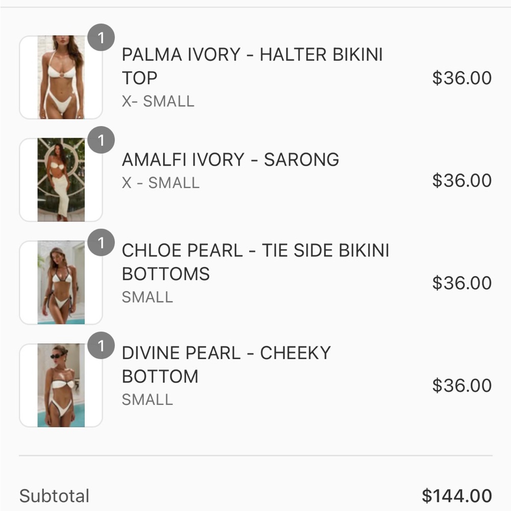 Hard swimwear haul